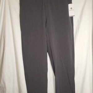 Apana Grey Yoga Pants L NWT